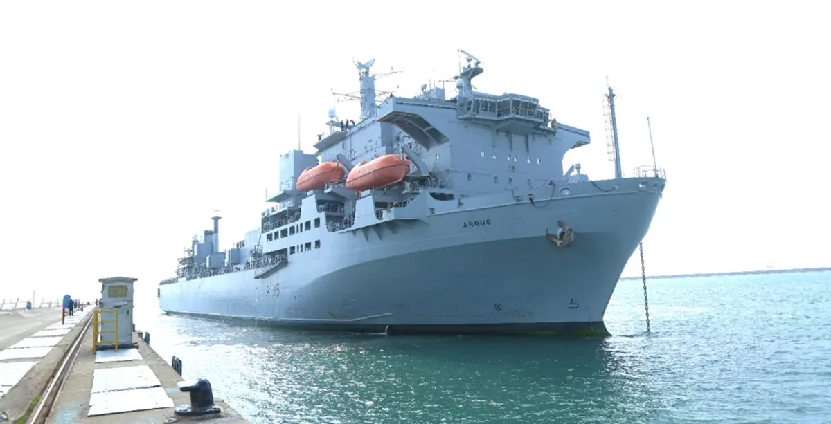 UK MoD deputes Royal Fleet Auxiliary (RFA) ships RFA Argus and RFA Lyme Bay for repairs at L&T Shipbuilding’s Kattupalli Shipyard
